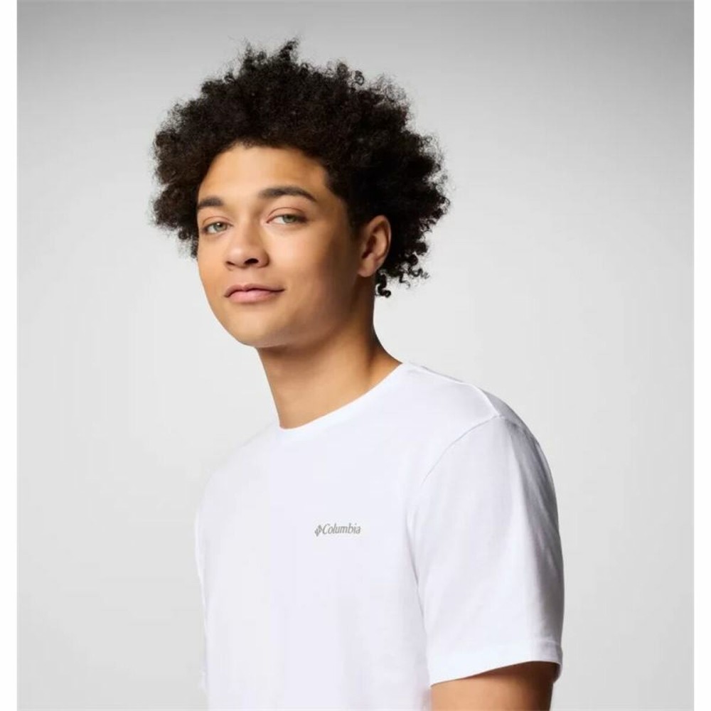 T-shirt à manches courtes homme Columbia North Cascades™ Sleeve Blanc