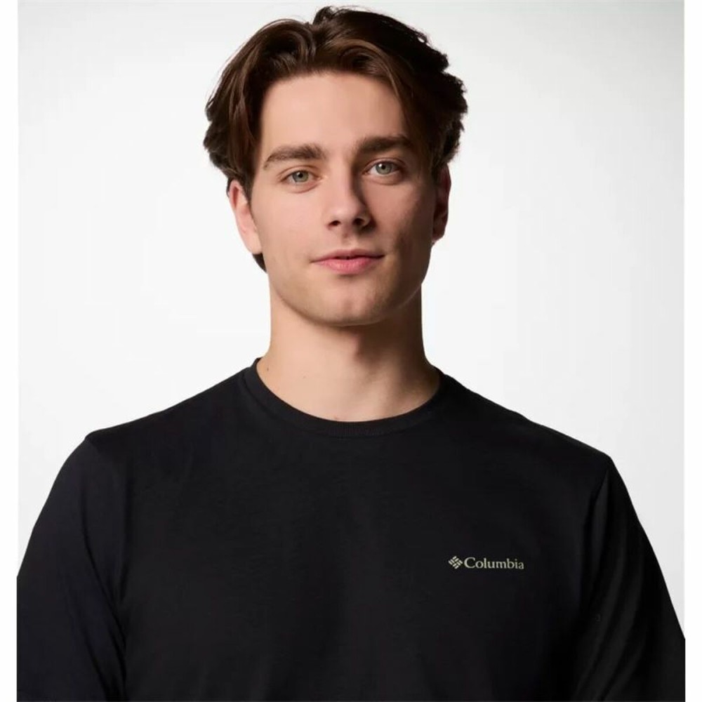 T-shirt à manches courtes homme Columbia North Cascades™ Sleeve Noir