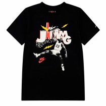 Child's Short Sleeve T-Shirt Jordan Mj Jamming Ss Black