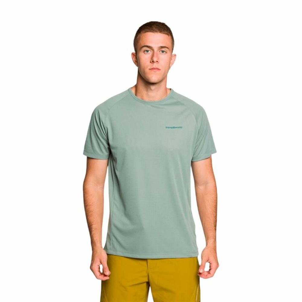 Men’s Short Sleeve T-Shirt Trangoworld Couvet Blue
