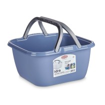 Panier Multi-usages Stefanplast Plastique 13 L 36 x 18 x 34,5 cm Avec des poignées (48 Unités)