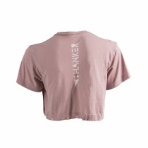 Damen Kurzarm-T-Shirt Hanker Bumo Nude Beige