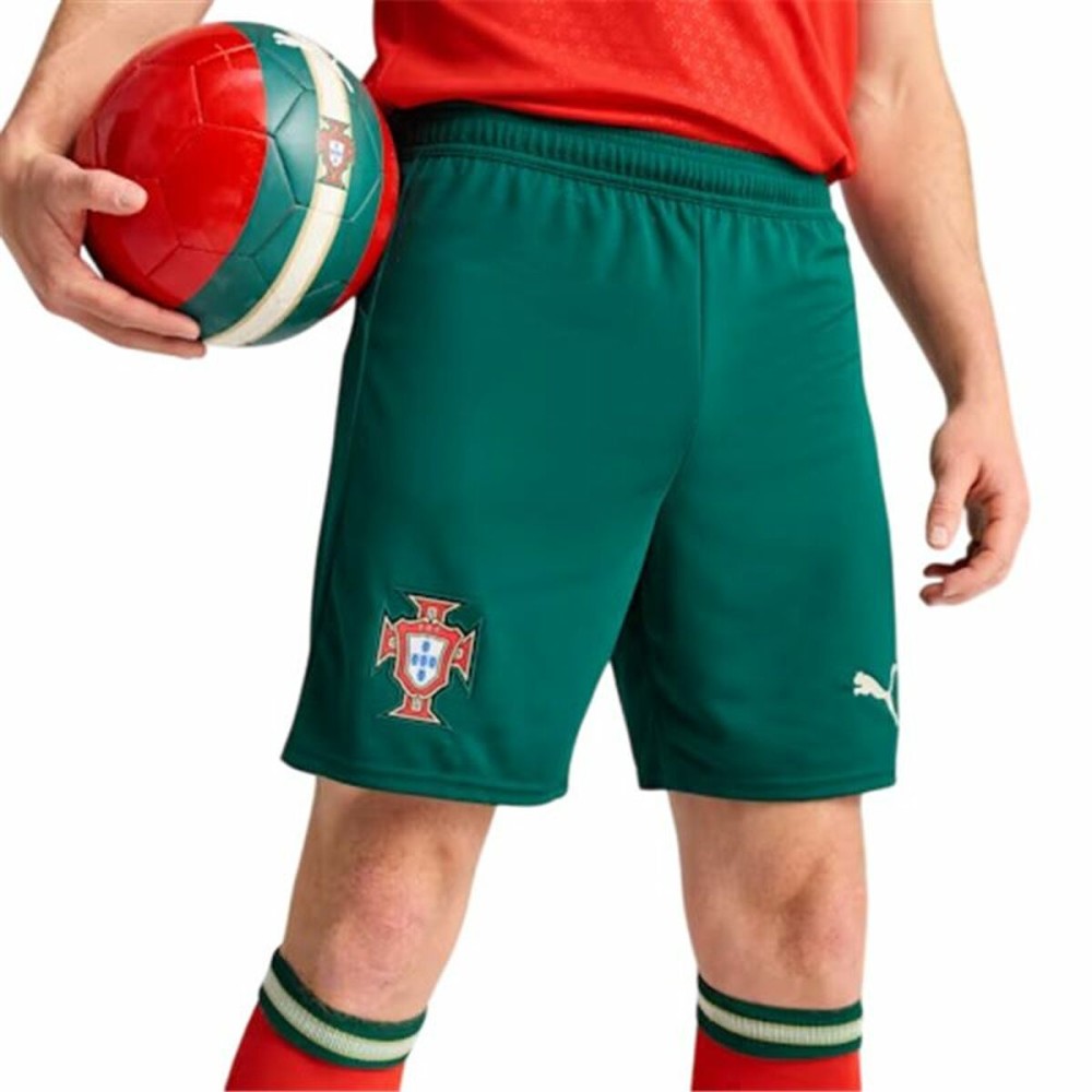 Fußball-Trainingshose für Erwachsene Puma Portugal grün Olive Herren