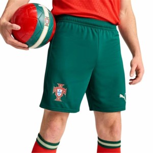 Fußball-Trainingshose für Erwachsene Puma Portugal grün Olive Herren