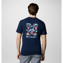 T-shirt à manches courtes homme Columbia North Cascades™ Sleeve Bleu foncé