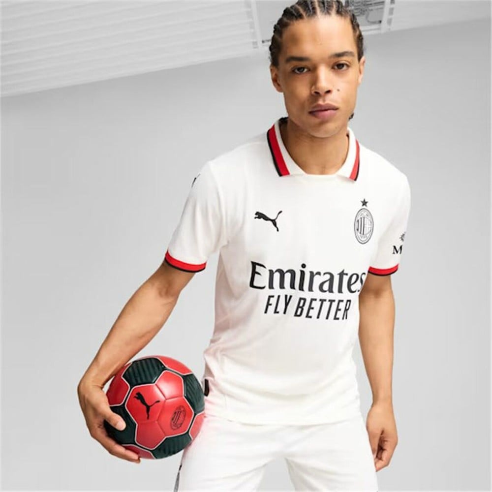 Men's Short-sleeved Football Shirt Puma AC Milan