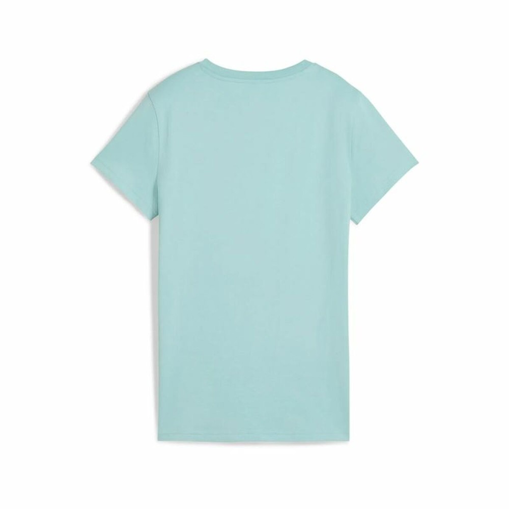 Damen Kurzarm-T-Shirt Puma Essentials Blau Himmelsblau