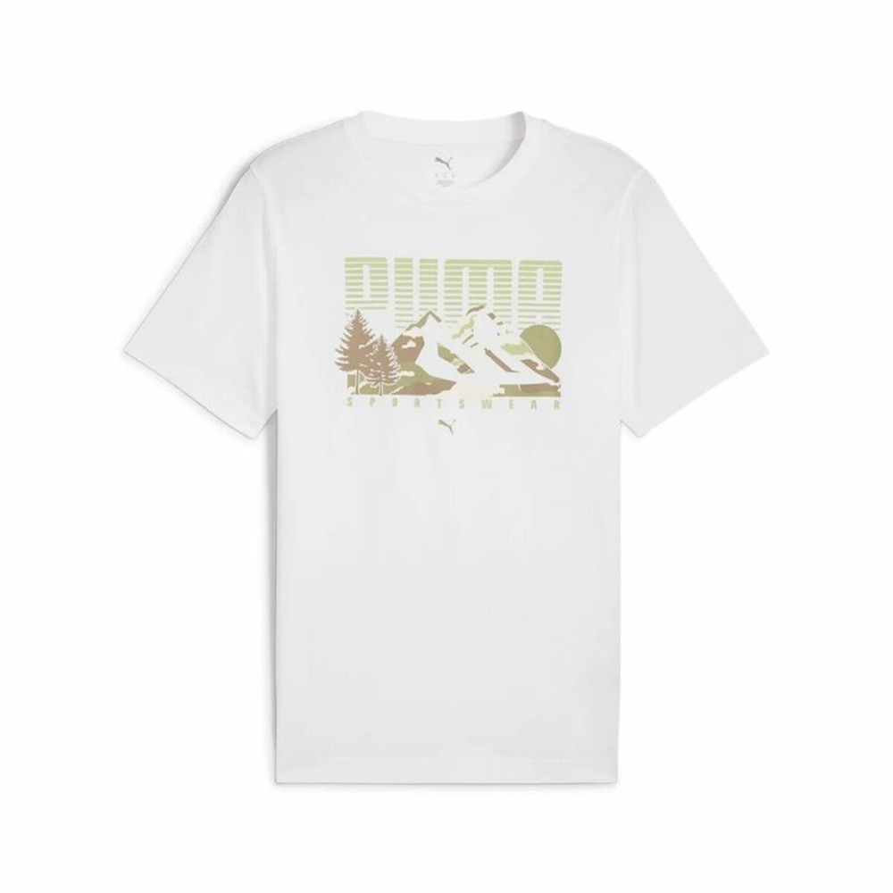 Herren Kurzarm-T-Shirt Puma Graphics Mountain Tee