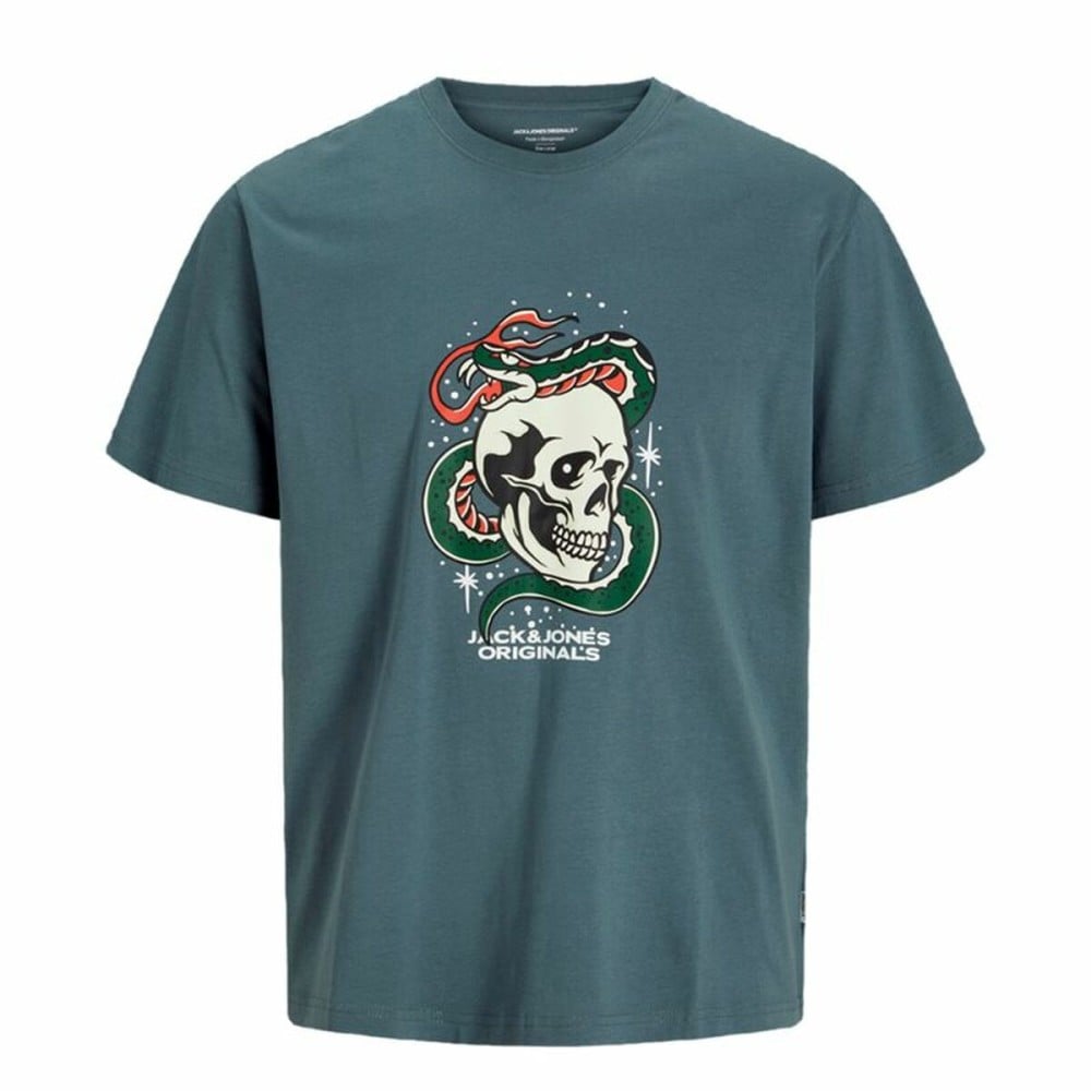 Kurzarm-T-Shirt für Kinder Jack & Jones Joranatomy Skull Ss Crew Neck