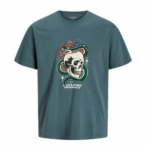 Kurzarm-T-Shirt für Kinder Jack & Jones Joranatomy Skull Ss Crew Neck