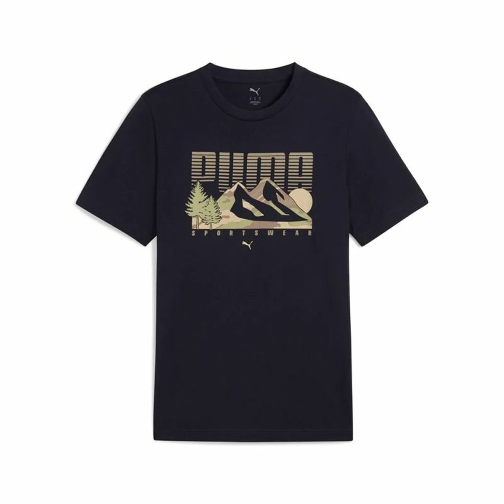 Herren Kurzarm-T-Shirt Puma Graphics Mountain Tee