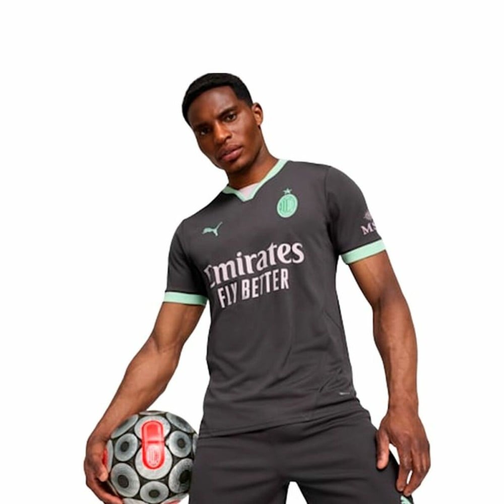 Men's Short-sleeved Football Shirt Puma AC Milan
