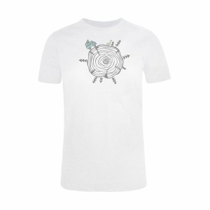 Maillot de Corps de Sport à Manches Coupe Joluvi Wood Blanc