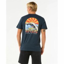 T-shirt à manches courtes homme Rip Curl Shred Til Tee Blue marine