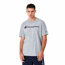 Herren Kurzarm-T-Shirt Champion Crewneck Hellgrau