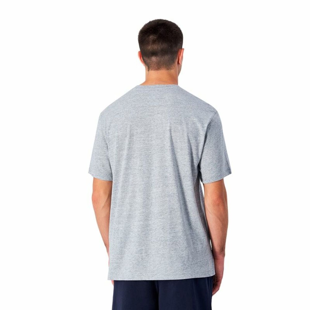 Herren Kurzarm-T-Shirt Champion Crewneck Hellgrau