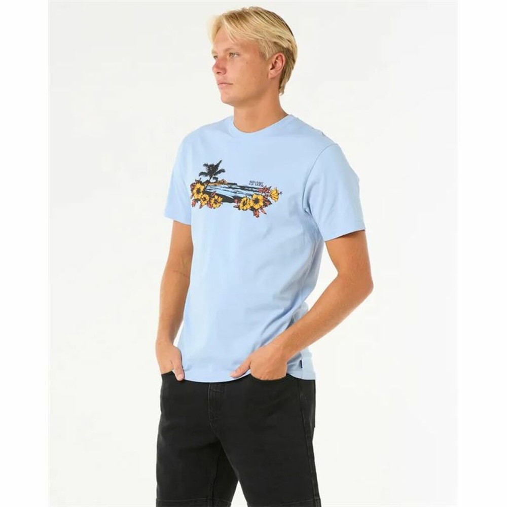 T-shirt à manches courtes homme Rip Curl Surf Paradise Bleu