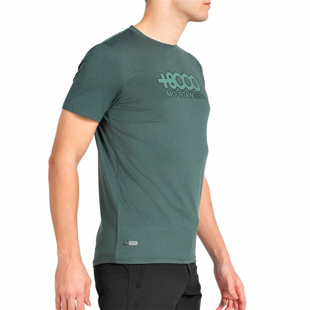 Maillot de Corps de Sport à Manches Coupe +8000 Pipe Vert