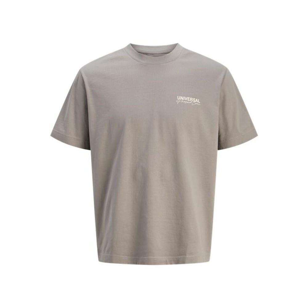 Herren Kurzarm-T-Shirt Jack & Jones Jcodynamic Dust Ss Crew Neck Hellbraun