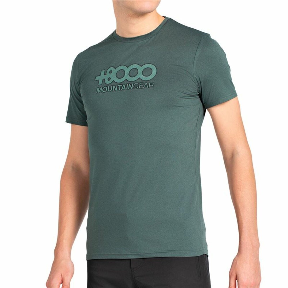 Maillot de Corps de Sport à Manches Coupe +8000 Pipe Vert