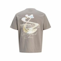 Herren Kurzarm-T-Shirt Jack & Jones Jcodynamic Dust Ss Crew Neck Hellbraun