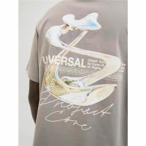 Herren Kurzarm-T-Shirt Jack & Jones Jcodynamic Dust Ss Crew Neck Hellbraun