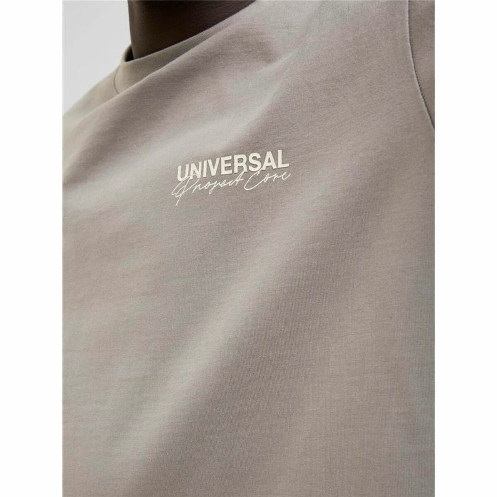 Men’s Short Sleeve T-Shirt Jack & Jones Jcodynamic Dust Ss Crew Neck Light brown