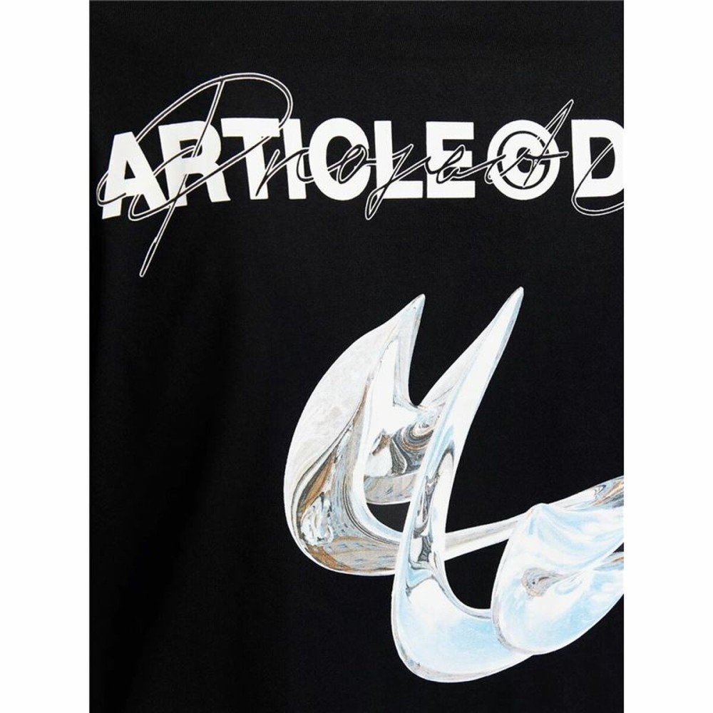 Men’s Short Sleeve T-Shirt Jack & Jones Jcodynamic Dust Ss Crew Neck Black