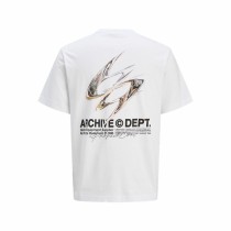 Herren Kurzarm-T-Shirt Jack & Jones Jcodynamic Dust Ss Crew Weiß