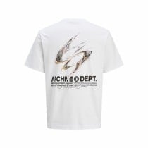Men’s Short Sleeve T-Shirt Jack & Jones Jcodynamic Dust Ss Crew White