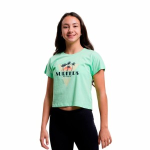 Child's Short Sleeve T-Shirt Name It Nkfvilma Capsl Crop F1