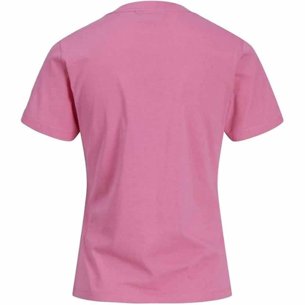Damen Kurzarm-T-Shirt Jack & Jones Jxamy Reg Rosa