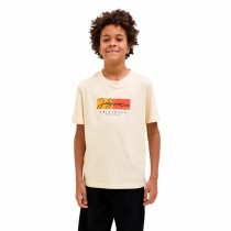 Kurzarm-T-Shirt für Kinder Jack & Jones Jorfrederiksberg Beige