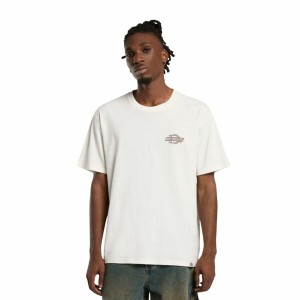 Herren Kurzarm-T-Shirt Dickies Wood Logo Weiß