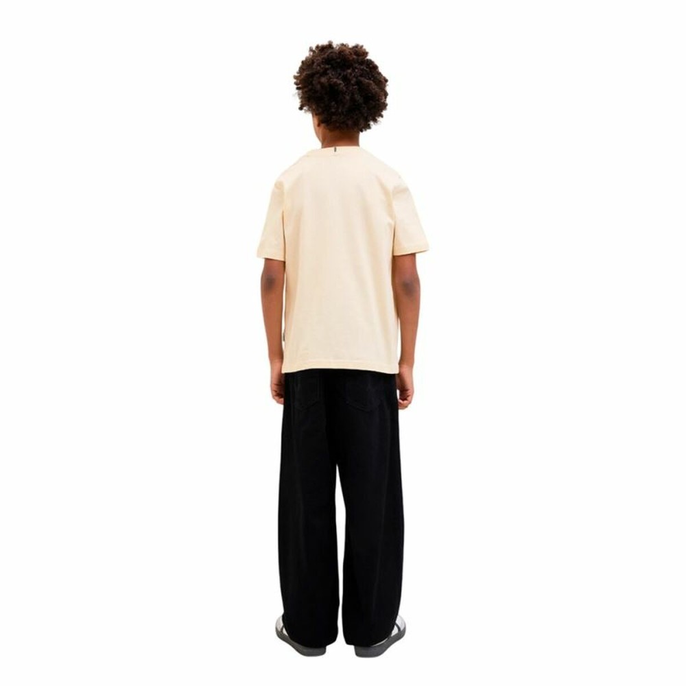 Kurzarm-T-Shirt für Kinder Jack & Jones Jorfrederiksberg Beige