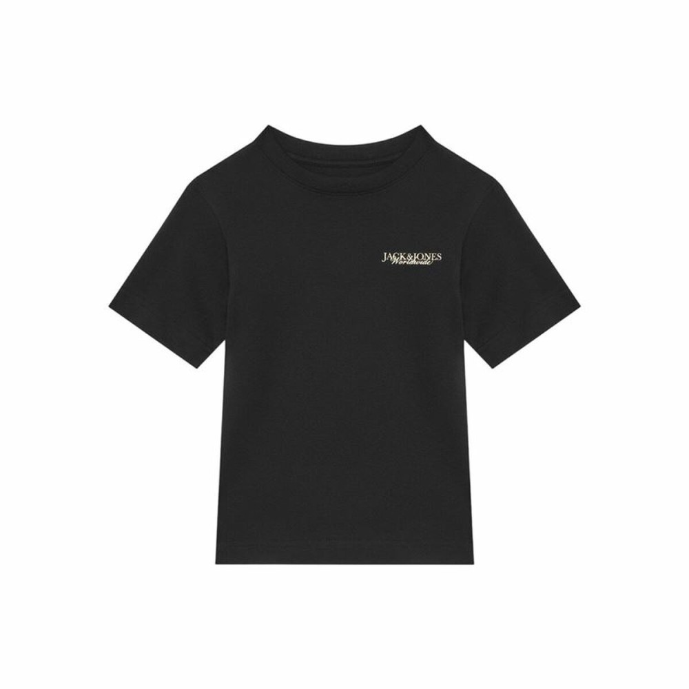 Kurzarm-T-Shirt für Kinder Jack & Jones Jorboston Photo w Neck Schwarz