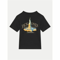 Kurzarm-T-Shirt für Kinder Jack & Jones Jorboston Photo w Neck Schwarz