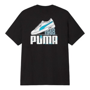 Herren Kurzarm-T-Shirt Puma Sneaker Graphic