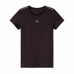 Damen Kurzarm-T-Shirt Puma Schwarz