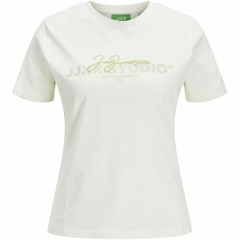 Damen Kurzarm-T-Shirt Jack & Jones Jxamy Reg Beige