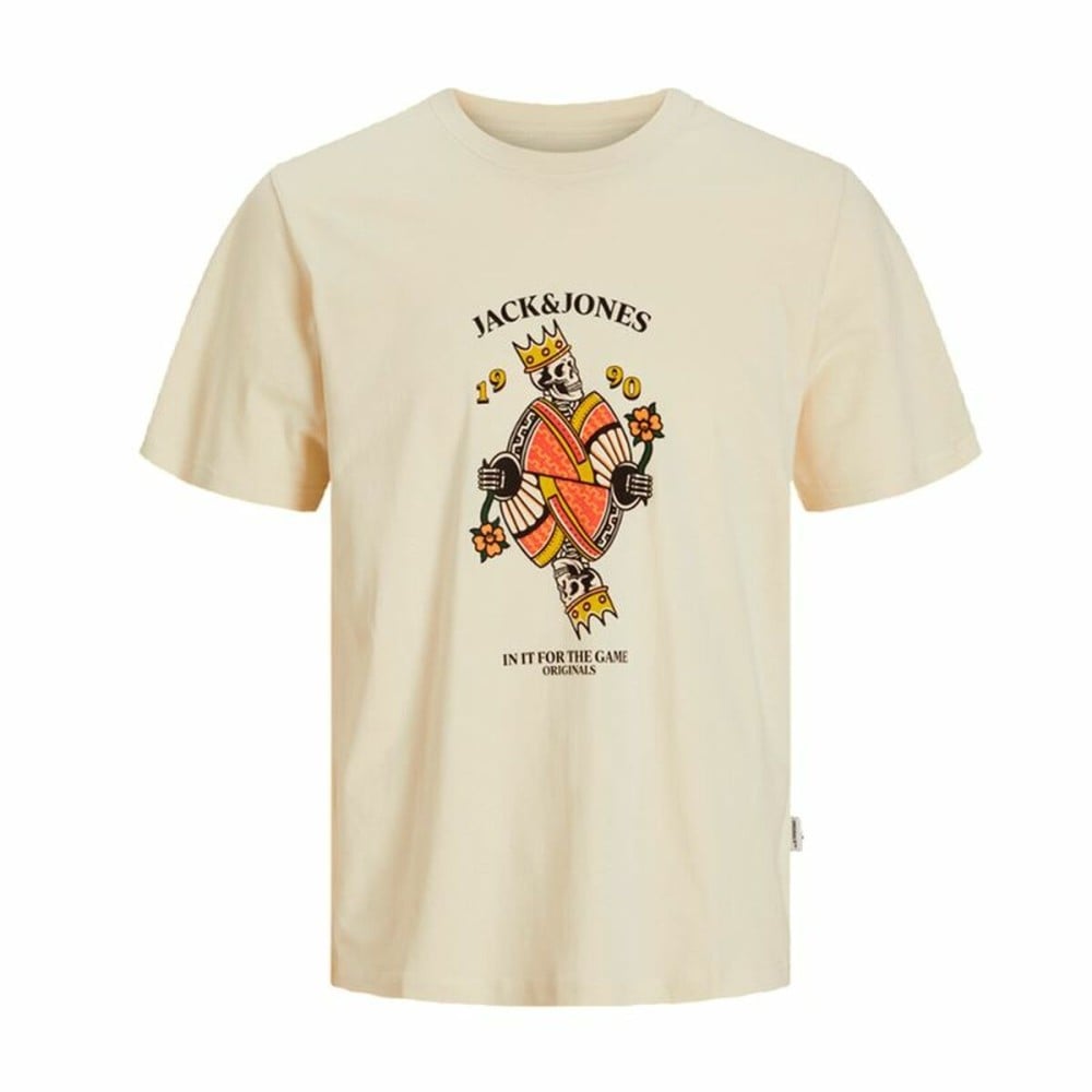 Kurzarm-T-Shirt für Kinder Jack & Jones Joranatomy Skull Ss Crew Neck