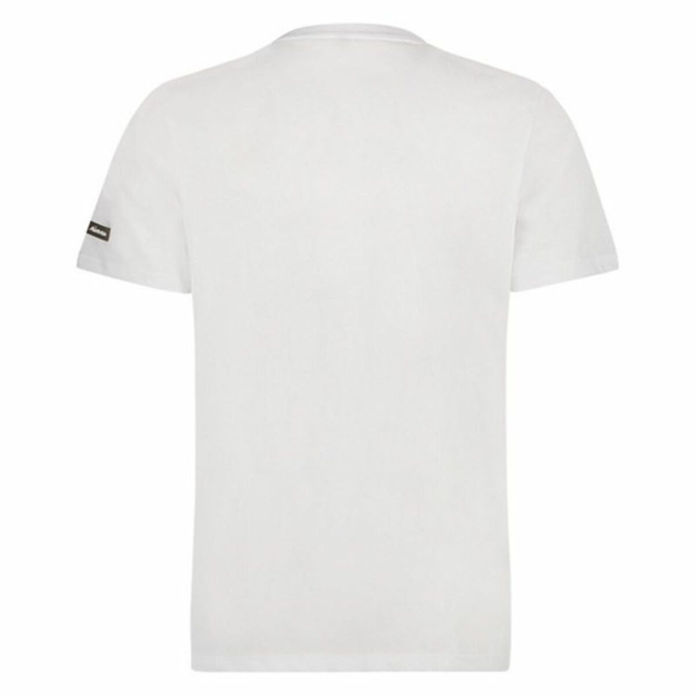 Men’s Short Sleeve T-Shirt Shimano Sentiero Ltd White