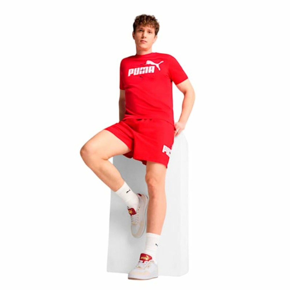 Hose Puma Essentials Logo Lab Wo Rot