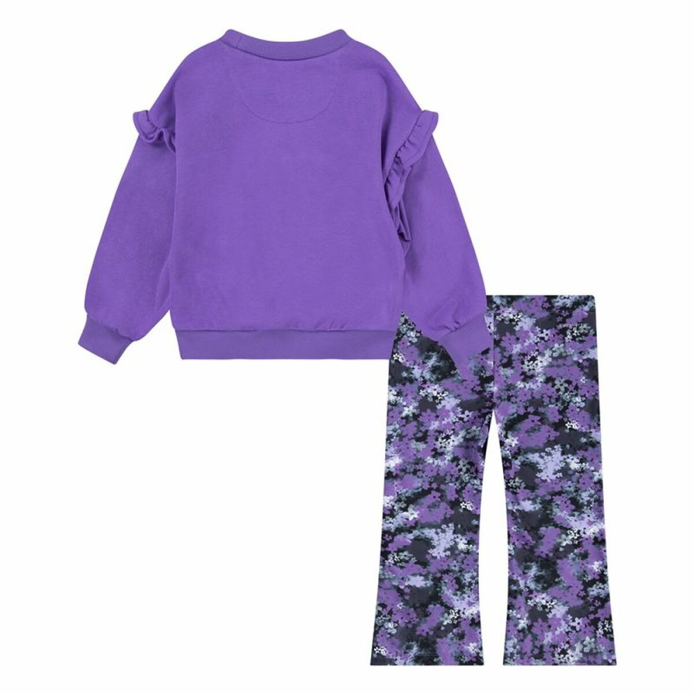 Children's Sports Outfit Nike Fresh Cut Dolman Ruffle Blue