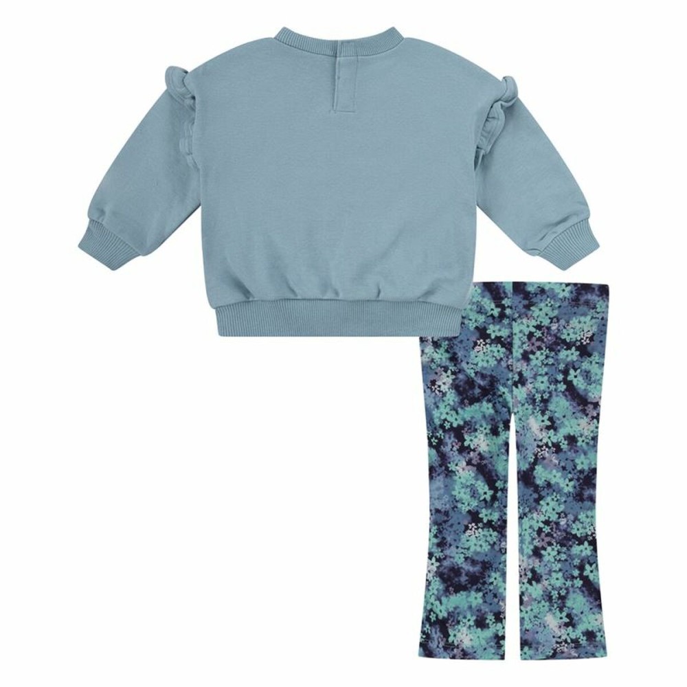 Children's Sports Outfit Nike Fresh Cut Dolman Ruffle Blue