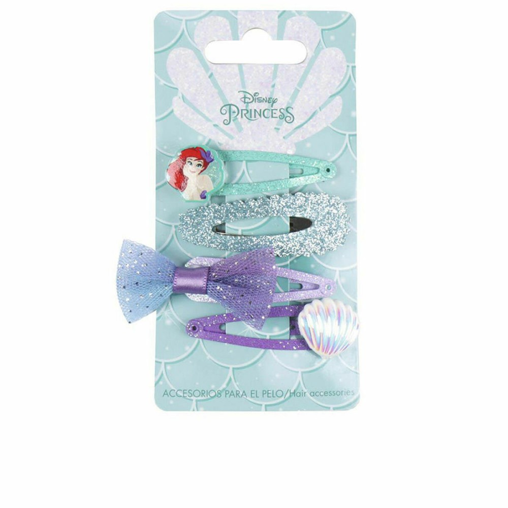 Hair Clips Disney Princess   Multicolour