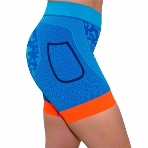 Sports Shorts for Women Hanker Shiwa Blue