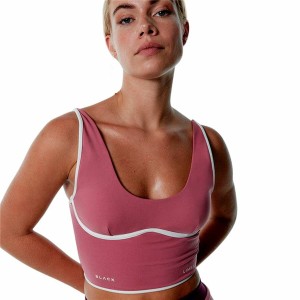 Sporttop für Frauen Black Limba Courtedge Fitness