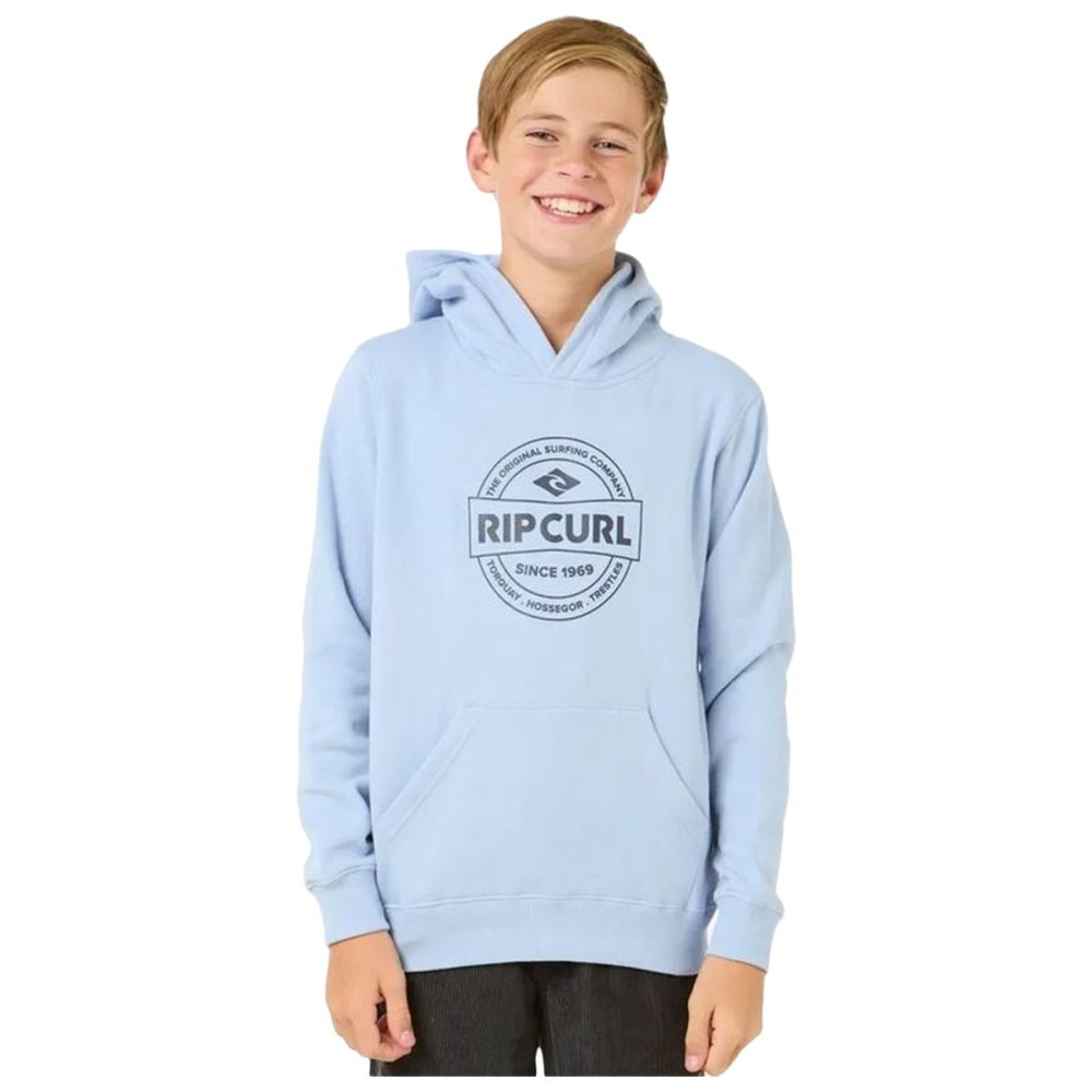 Sweat à capuche enfant Rip Curl Stapler Hood Bleu