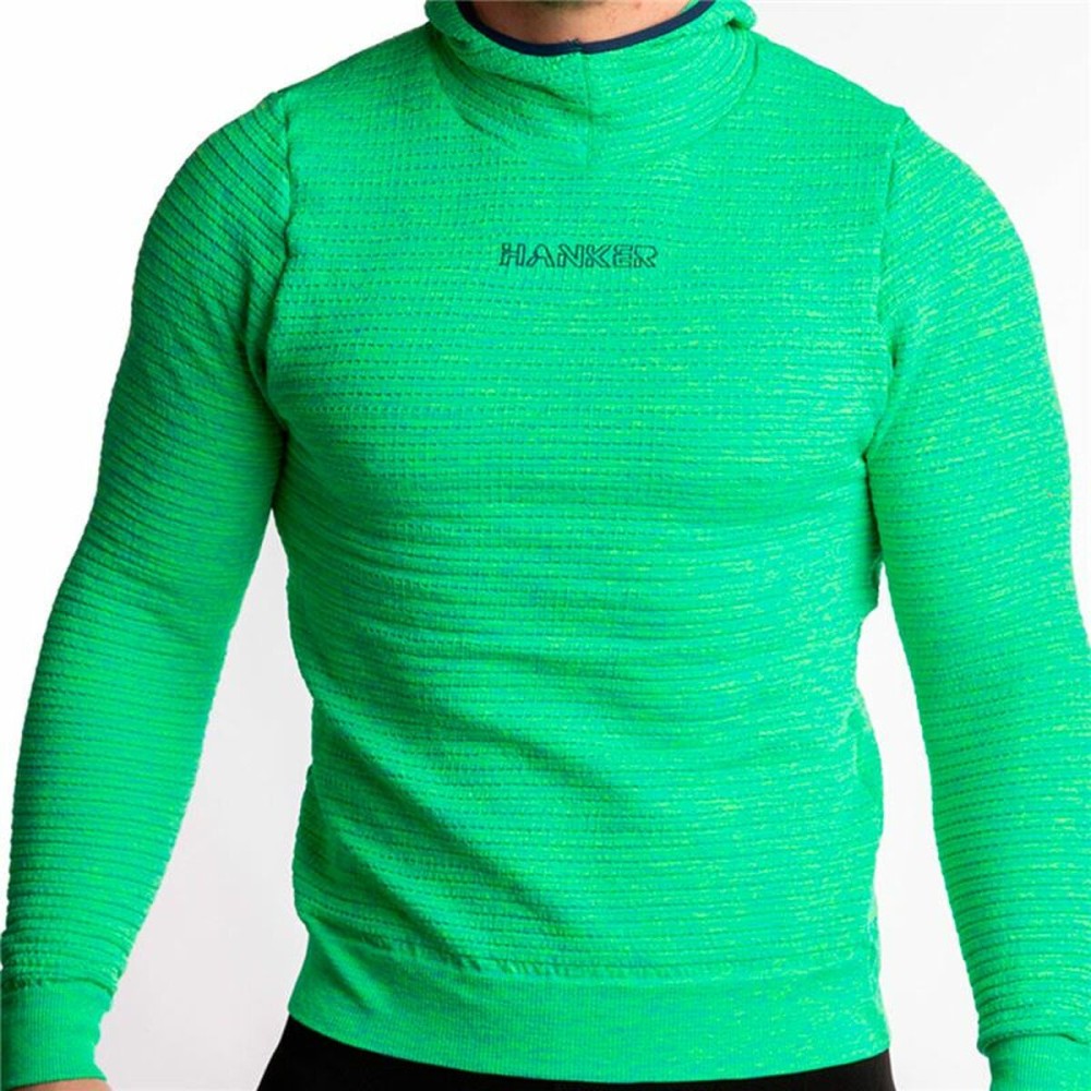 Herren Sweater ohne Kapuze Hanker grün